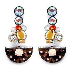 J Crew Chandelier Statement Earrings